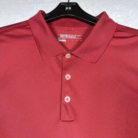 Under Armour Shirt Men’s 2XL Red The Performance Polo Short Sleeve Golf Loose - Picture 3 of 10